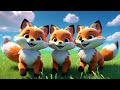 Nine Fluffy Foxes Wiggle And Roll More Nursery Rhymes Kids Songs
