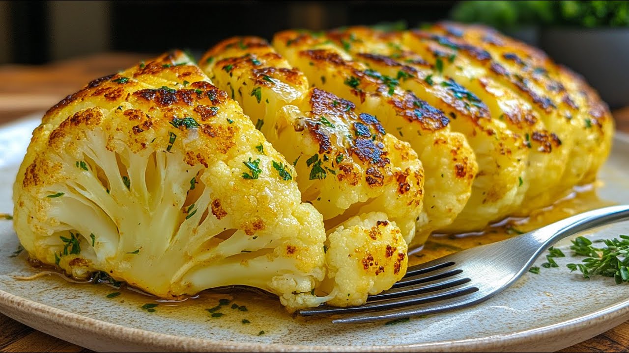 Guests from Australia taught me how to cook cauliflower so deliciously! Cheap and easy!