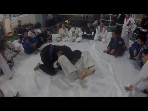 Typical Jiujitsu night training