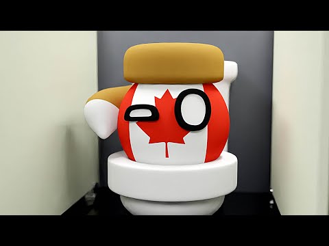 THE TOILET CRISIS | Countryballs Animation (written by stream chat)