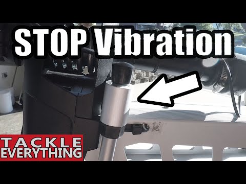 STOP Vibration!! Trolling Motor Stabilizing Rod