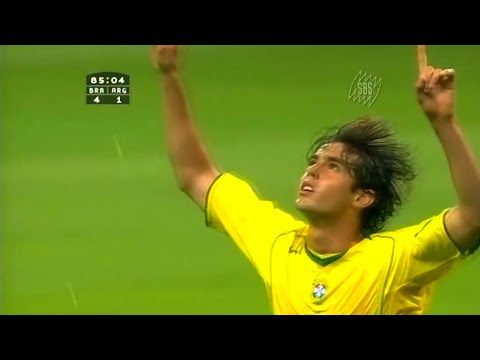 Ricardo Kaká vs Argentina - Final Confederations Cup 2005 HD By Alex