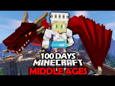 SHOCKING! Surviving 100 Days in Medieval Minecraft