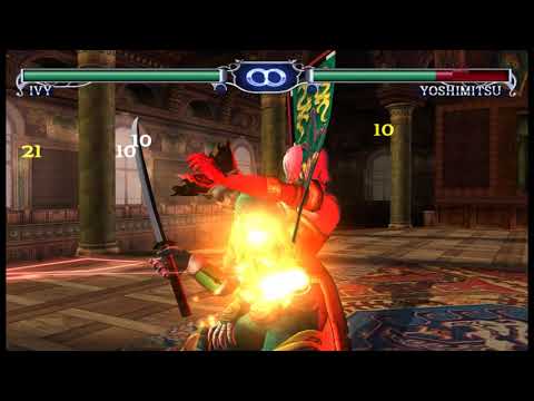 Soul Calibur 2 - Using a Combo to Buffer Ivy's Summon Suffering