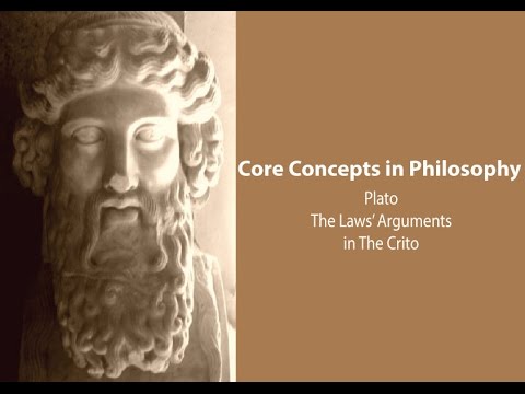 Plato, Crito | The Laws' Arguments Against Socrates' Leaving Athens | Philosophy Core Concepts