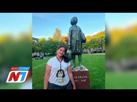 De Loreto a Ámsterdam: la historia de Caro Farías la santiagueña que caminó por la casa de Ana Frank
