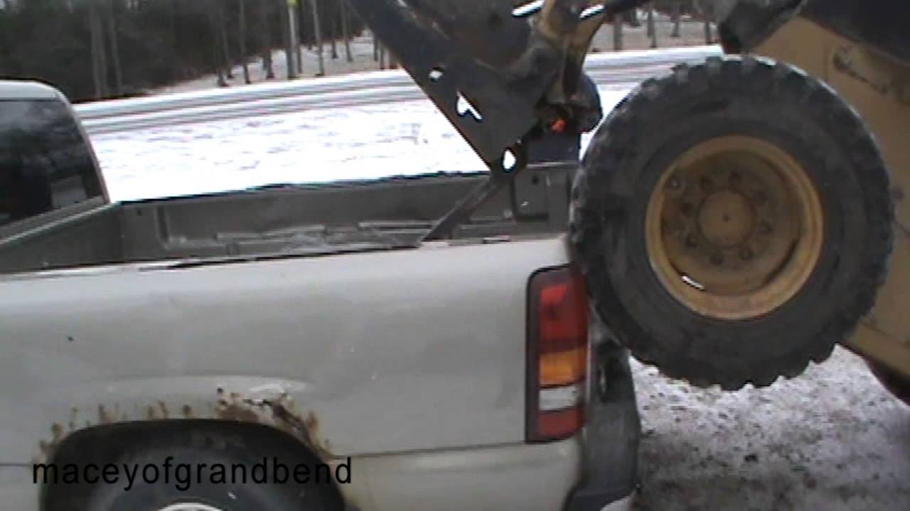 try to load skidsteer