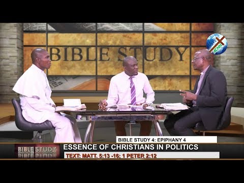 CoN Bible Study 4 : JANUARY 27, 2019 [ ESSENCE OF CHRISTIANS IN POLITICS ]