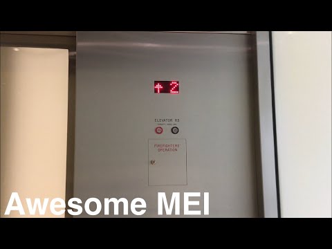 (EPIC MOTOR) MEI Hydraulic Glass Elevator @ Mall Of America North Garden in Bloomington, MN