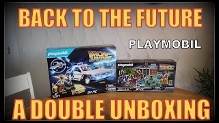 Back To The Future 2 Playmobil Hoverboard Chase Scene & Playmobil Delorean Unboxing - Hyperlapse -
