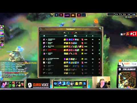 TSM Bjergsen as Yasuo vs Zed Challenger Elo Gameplay Midlane