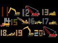 Construction Vehicles Counting 11 To 20 Count With Trucks The Kids Picture Show
