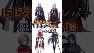 【にじさんじ】AIでにじさんじメンバーを性別反転してみたPart4#にじさんじ #vtuber #イラスト #shorts