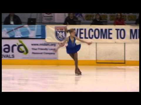 Danielle Harrison - "Verjamem" - IJS Murrayfield 2013 - Junior ... Ice Skate