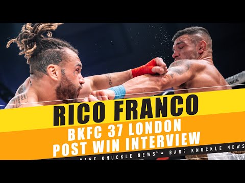 Rico Franco Preps for BKFC37 with Eyes Set on Elite Fighters: Fury, Ngannou, Mendes