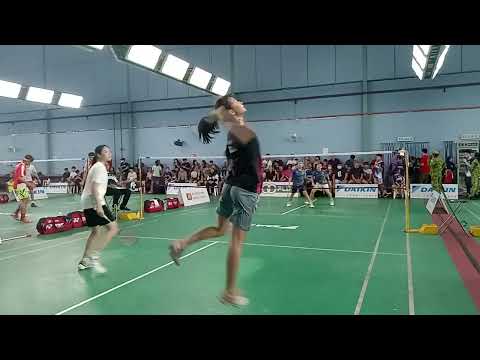 Badminton SF DAIKIN International Girls Double U16 - Lee Joinne / Lim Zhi Shin Vs Shi Ming / Kay Xin