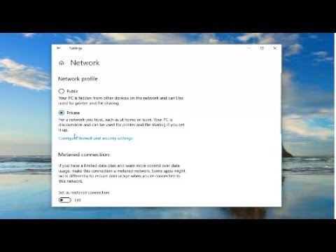 How to Change Network from Public to Private in Windows 10 [Tutorial]