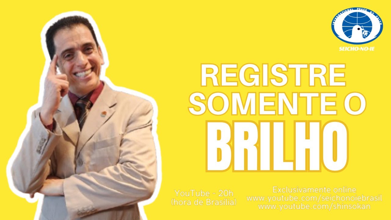 Registre somente o brilho (30/09/2024) - Shinsokan