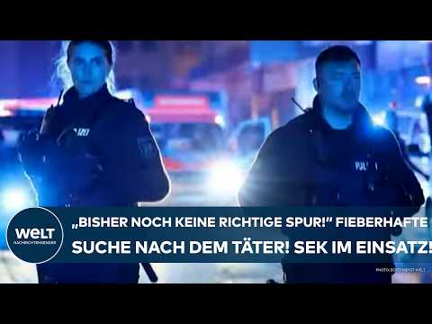 SOLINGEN: "Bisher noch keine richtige Spur!" Fieberhafte Suche nach dem Täter! Auch SEK im Einsatz!