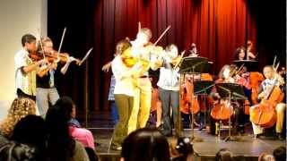 MYSO's Aaron Dworkin Honors Orchestra plays for the Sphinx Virtuosi 10/06/2012