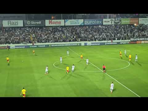 Operário 1x2 Brusque | Torcida operariana canta forte a música "Torcida Louca"! - BR Série C 2023