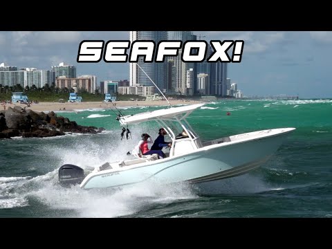 Seafox goes through the Inlet!