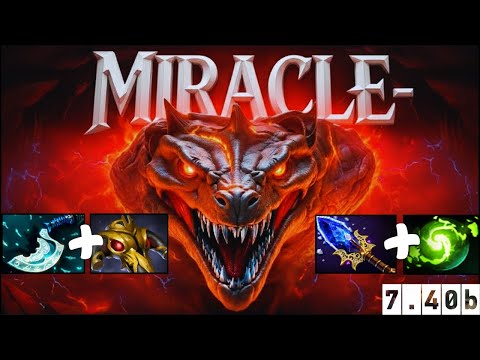 MIRACLE- Primal Beast Mid Gameplay | Patch 7.40b