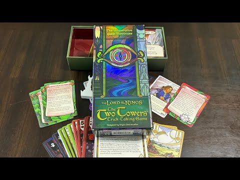  The Lord of the Rings The Two Towers Trick-Taking Game - Unbox