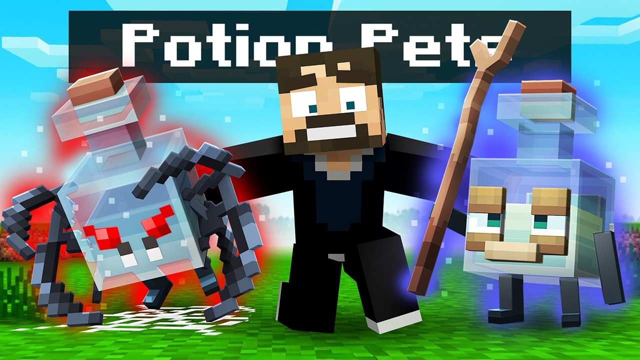 They added POTION PETS in Minecraft