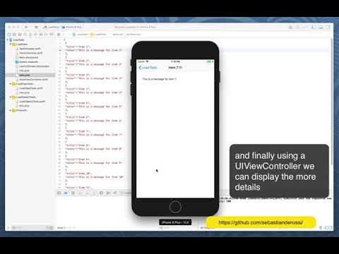 iOS: Loading JSON Data using Swift
