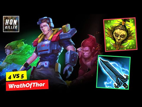 HoN Shadowblade SHRUNKEN HEAD with NULLFIRE BLADE