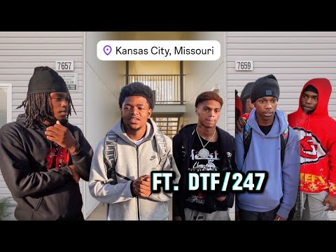Inside Kansas City’s ‘DTF/247’| Kansas City Hood Vlog| Ft. DTF Lil B, DTF Mally, Muddy P & More