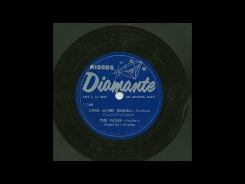 Charro Gil Y Cristina - Adios Madre Querida - Diamante 1116B-1