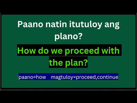 50 TAGALOG ENGLISH QUESTIONS (HOW)FOR DAILY CONVERSATION FOR FILIPINO LEARNERS #tagalogenglishlesson