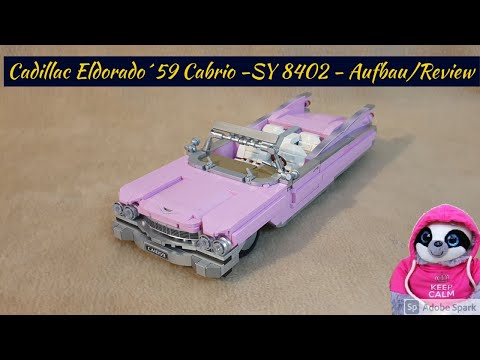 Cadillac Eldorado ´59 Cabrio -SY 8402 - Aufbau/Review  -KEIN LEGO-