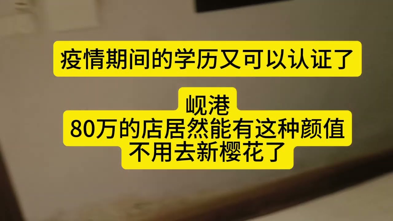 疫情期间的学历又可以认证了，岘港，80万的店居然能有这种颜值，不用去新樱花了