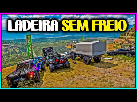 LADEIRA SEM FREIO TUDO LIBERADO - FORZA HORIZON 5