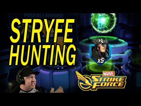 Blitz Orbs Opening STRYFE - MARVEL Strike Force - MSF
