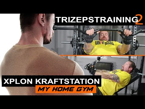 XPLON Kraftstation Multipresse - Coach Dennis Trainingsvideo 12 - Trizepstraining Teil 2