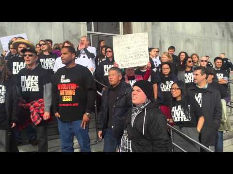 SF Public Defender, Jeff Adachi, & His Staff Say, " No Justice, No Peace! No Racist Police!"