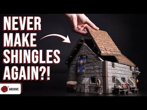 Modular D&D Foam Roof - Make Once, Use Forever!