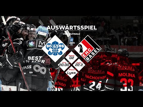 Highlights: SC Lyss vs EHC Basel (PO-VF-S1 22.2.22)
