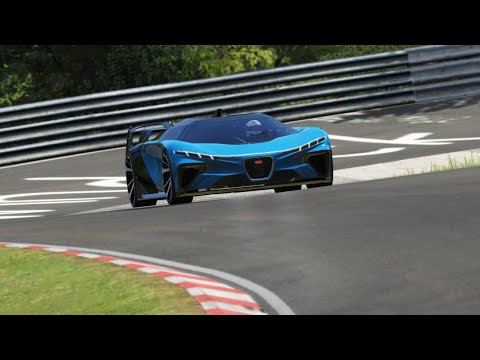 Bugatti Arrow Concept 2024 at Nordschleife