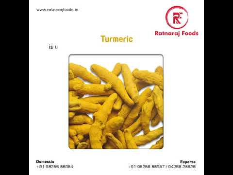 Whole turmeric finger, for food