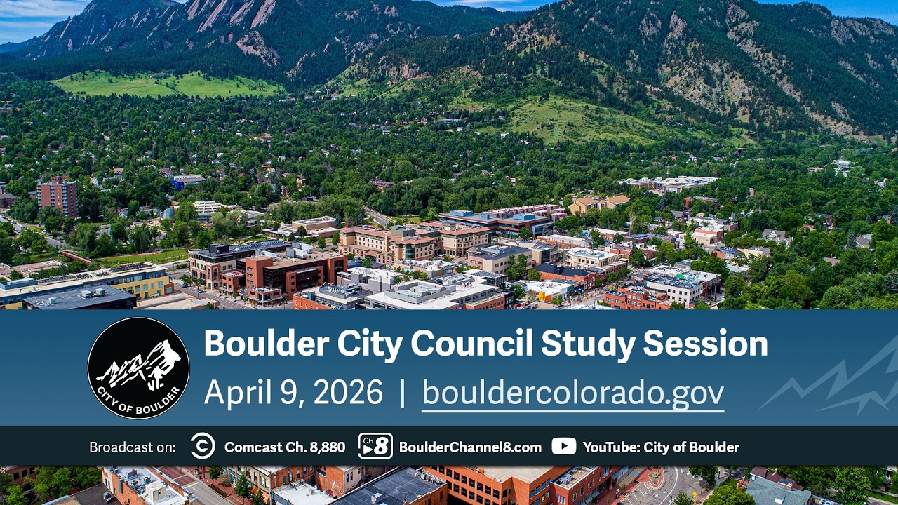 April 9, 2026 City of Boulder City Council Study Session