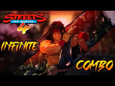 SHIVA HAS AN INFINITE!! | STREETS OF RAGE 4 SHIVA INFINITE COMBO #SOR4 #DOTEMU #SHIVA