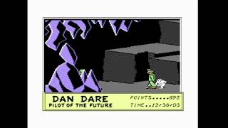 8 bit short. Number 2... C64  Dan Dare changing into a Treen. Location etc.