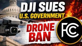 DJI sues FCC in new Lawsuit over US DJI Drone Ban‼️-🚨 !!!