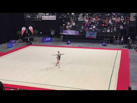 Laurie Anne Goavec cerceau - Nat A 18+ - France Chambéry 2019