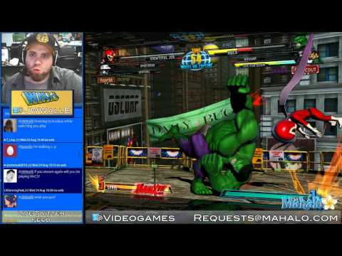 [HD / PS3] Marvel vs Capcom 3 - WallE Plays LIVE!: 8/24/11 - pt 1